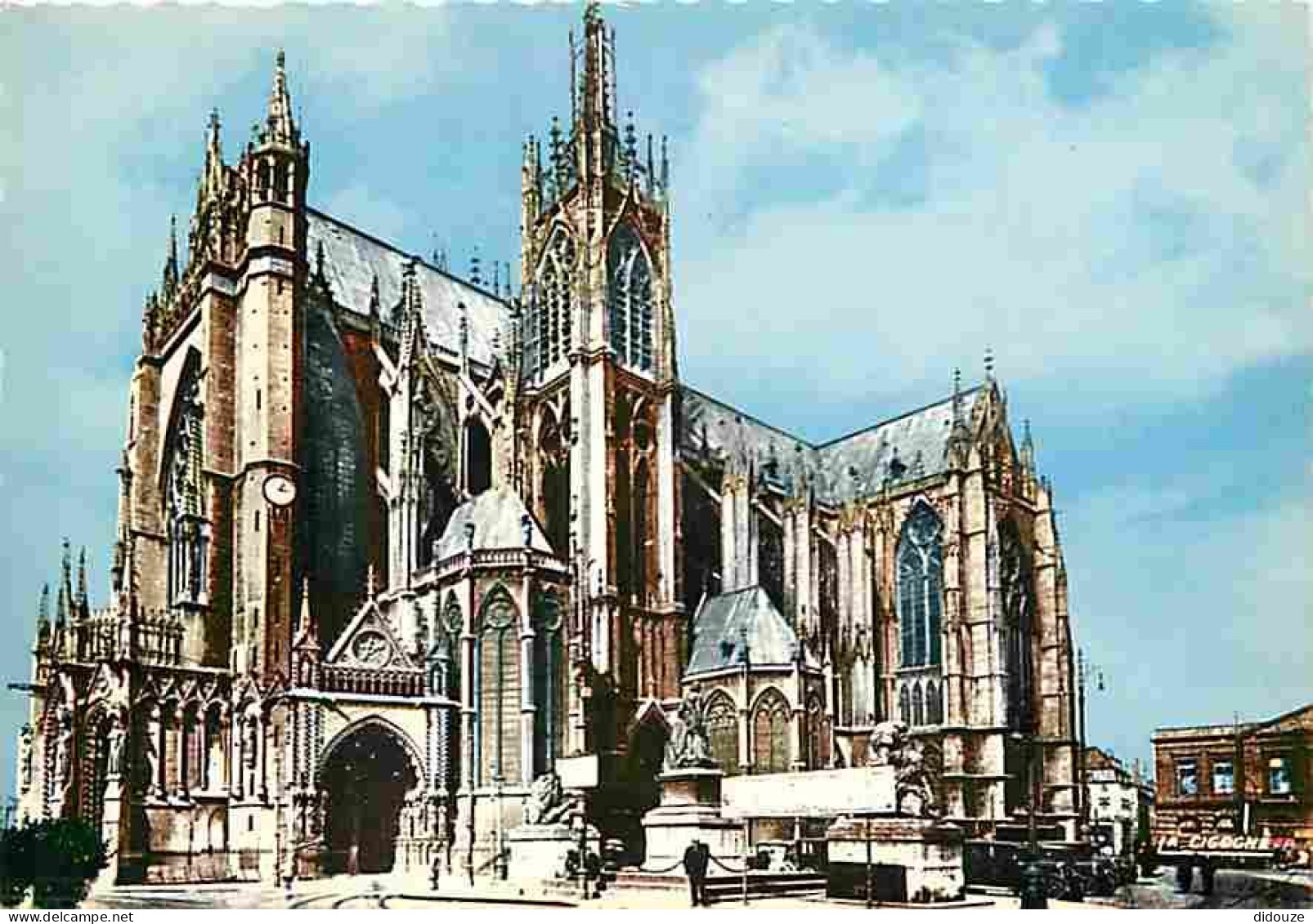 57 - Metz - La Cathédrale Saint Etienne - Flamme Postale De Verdun - CPM - Voir Scans Recto-Verso - Metz