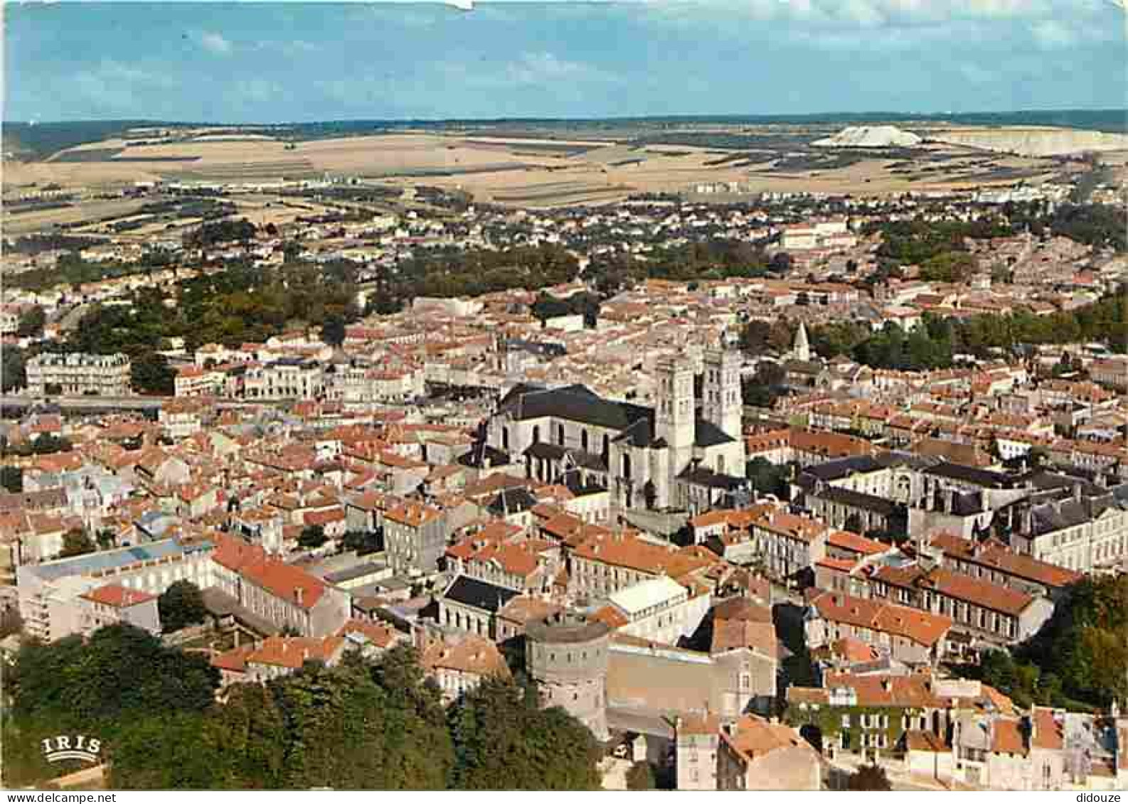 55 - Verdun - Vue Générale Aérienne - La Cathédrale - Flamme Postale - CPM - Voir Scans Recto-Verso - Verdun