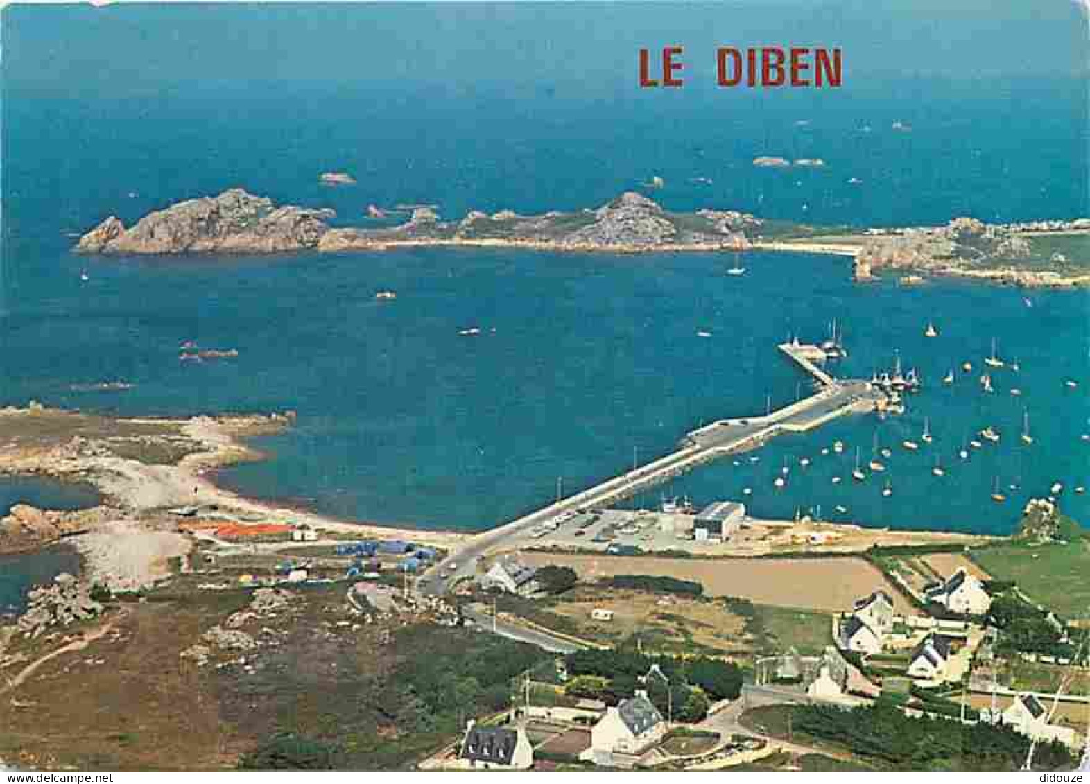 29 - Le Diben - Le Nouveau Port Et La Pointe De Primel - Vue Aérienne - Voir Scans Recto Verso  - Other & Unclassified