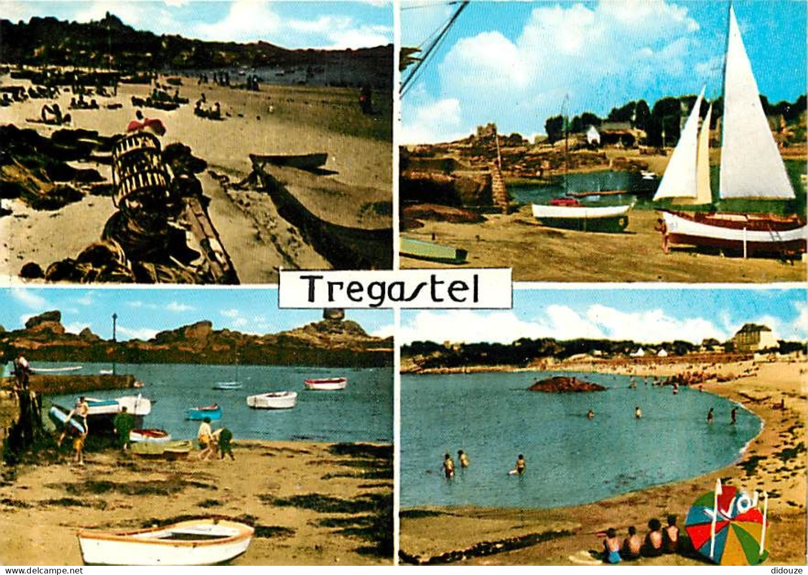 22 - Trégastel - Multivues - Scènes De Plage - Carte Neuve - CPM - Voir Scans Recto-Verso - Trégastel