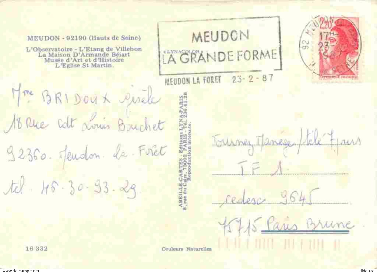 92 - Meudon - Multivues - Blasons - CPM - Voir Scans Recto-Verso - Meudon