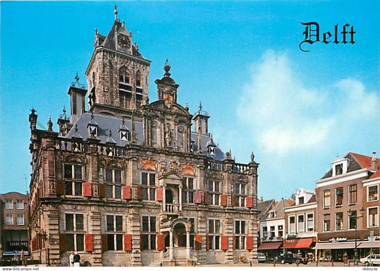 Pays-Bas - Nederland - Delft - Stadhuis - Hôtel De Ville - CPM - Voir Scans Recto-Verso - Delft