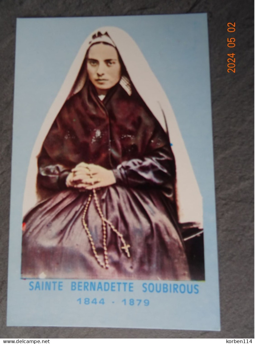 SAINTE BERNADETTE   PORTRET AUTHENTIQUE - Saints