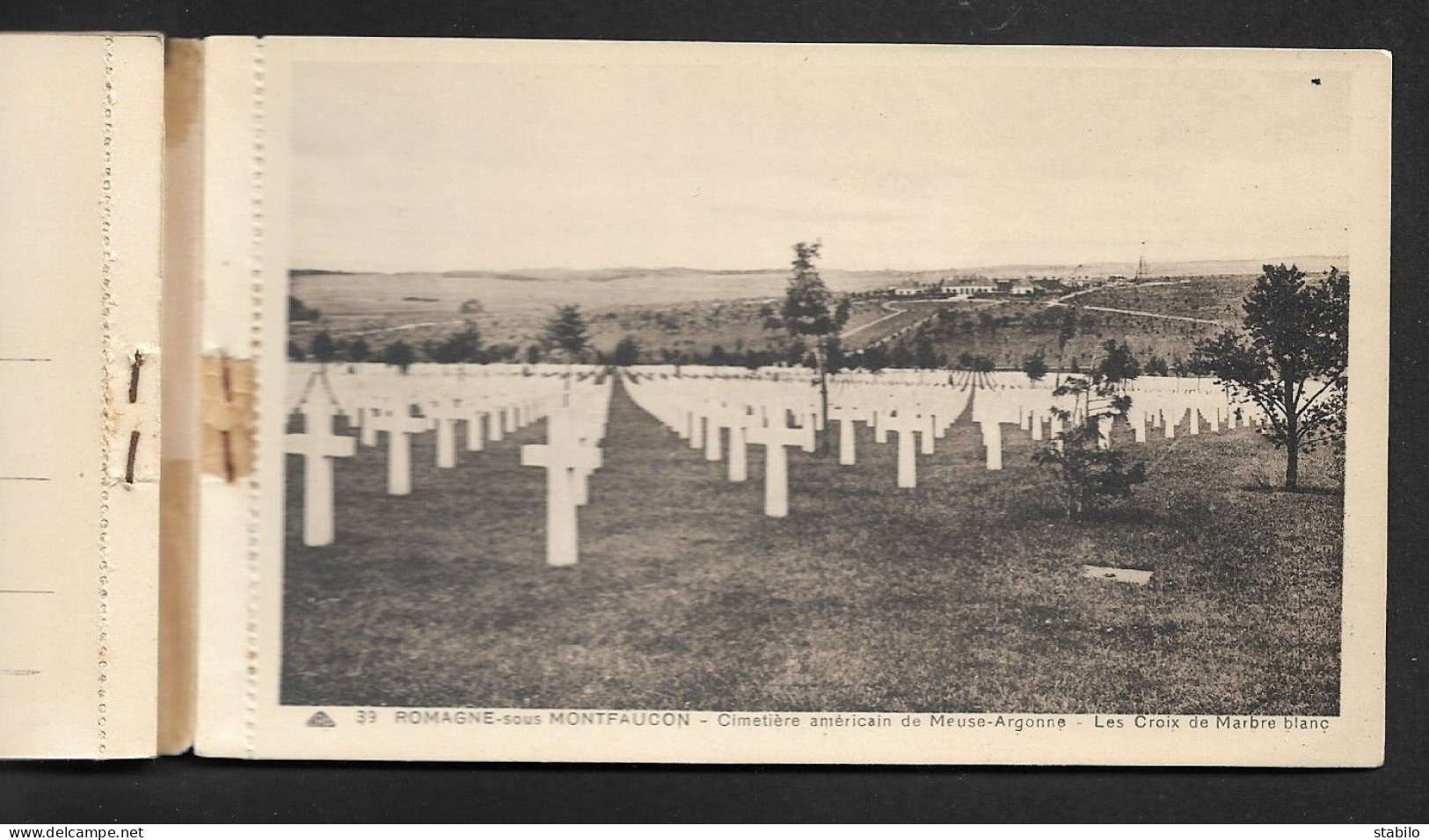 55 - VERDUN ET LES CHAMPS DE BATAILLE - CARNET DE 20 CARTES SEPIA - Verdun