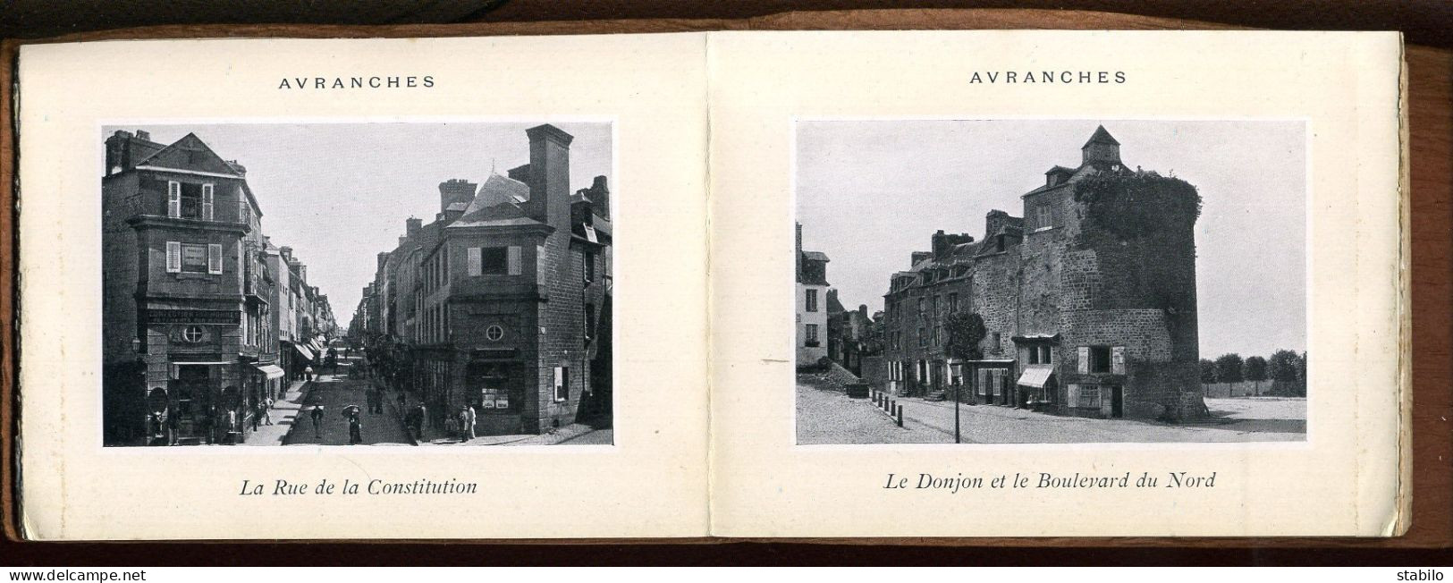 50 - AVRANCHES - LIVRET DE 12 VUES FORMAT 14 X 10.5 CM - Ohne Zuordnung