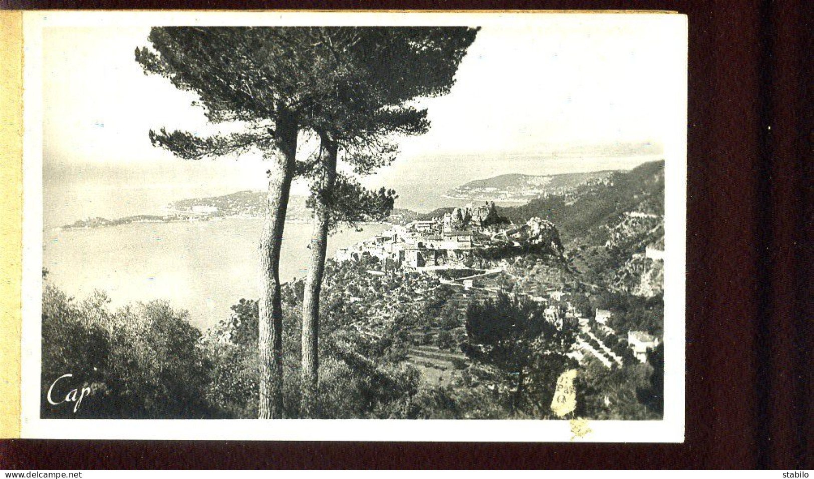 06 - EZE - CARNET DE 10 CARTES SEMI-MODERNES 9X14 - Eze