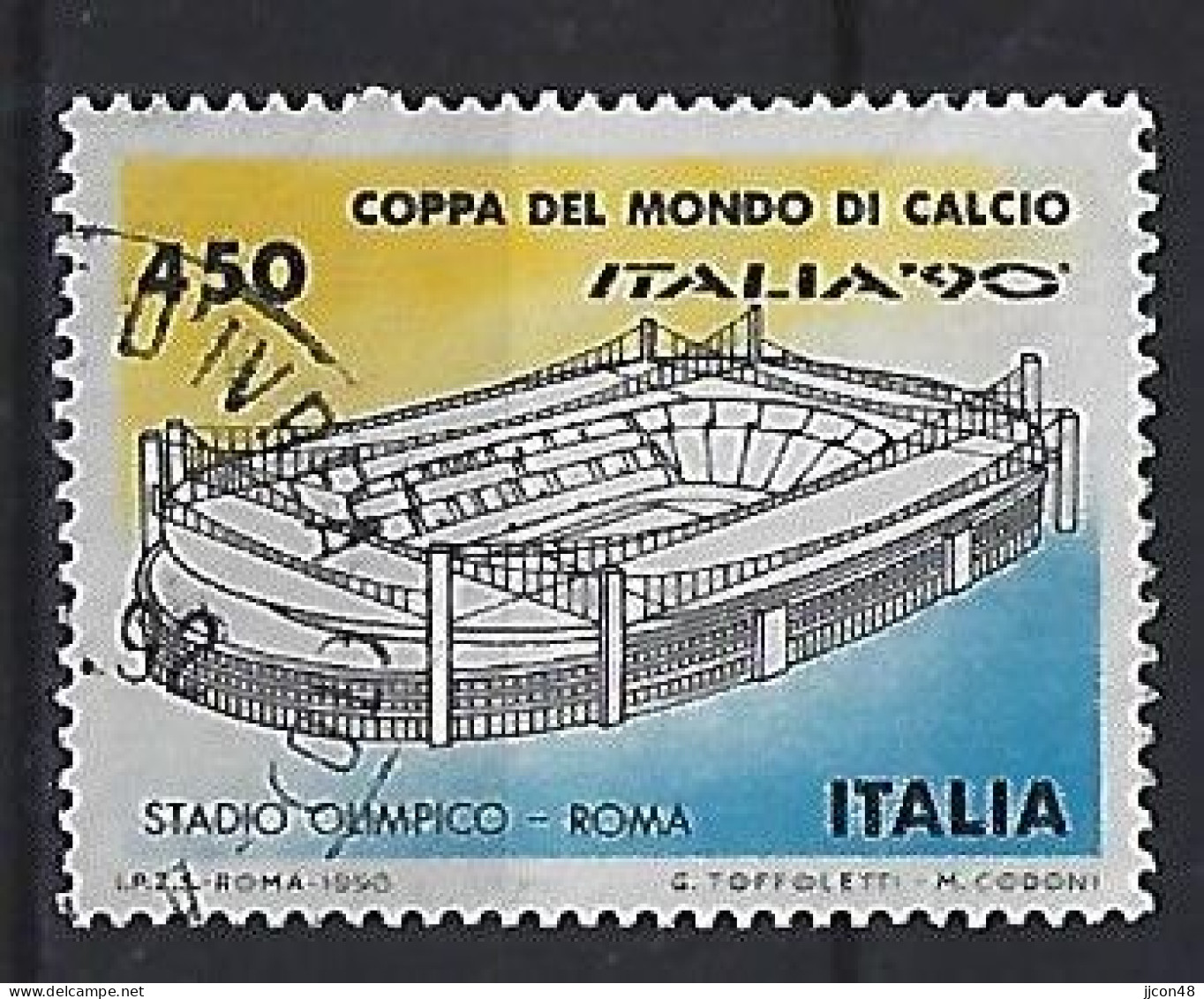 Italy 1990  Fussball-Weltmeisterschaft  (o) Mi.2107 - 1981-90: Used