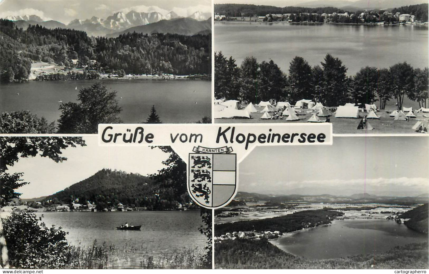 Austria Grusse Vom Klopeinersee Karnten Several Views - Klopeinersee-Orte