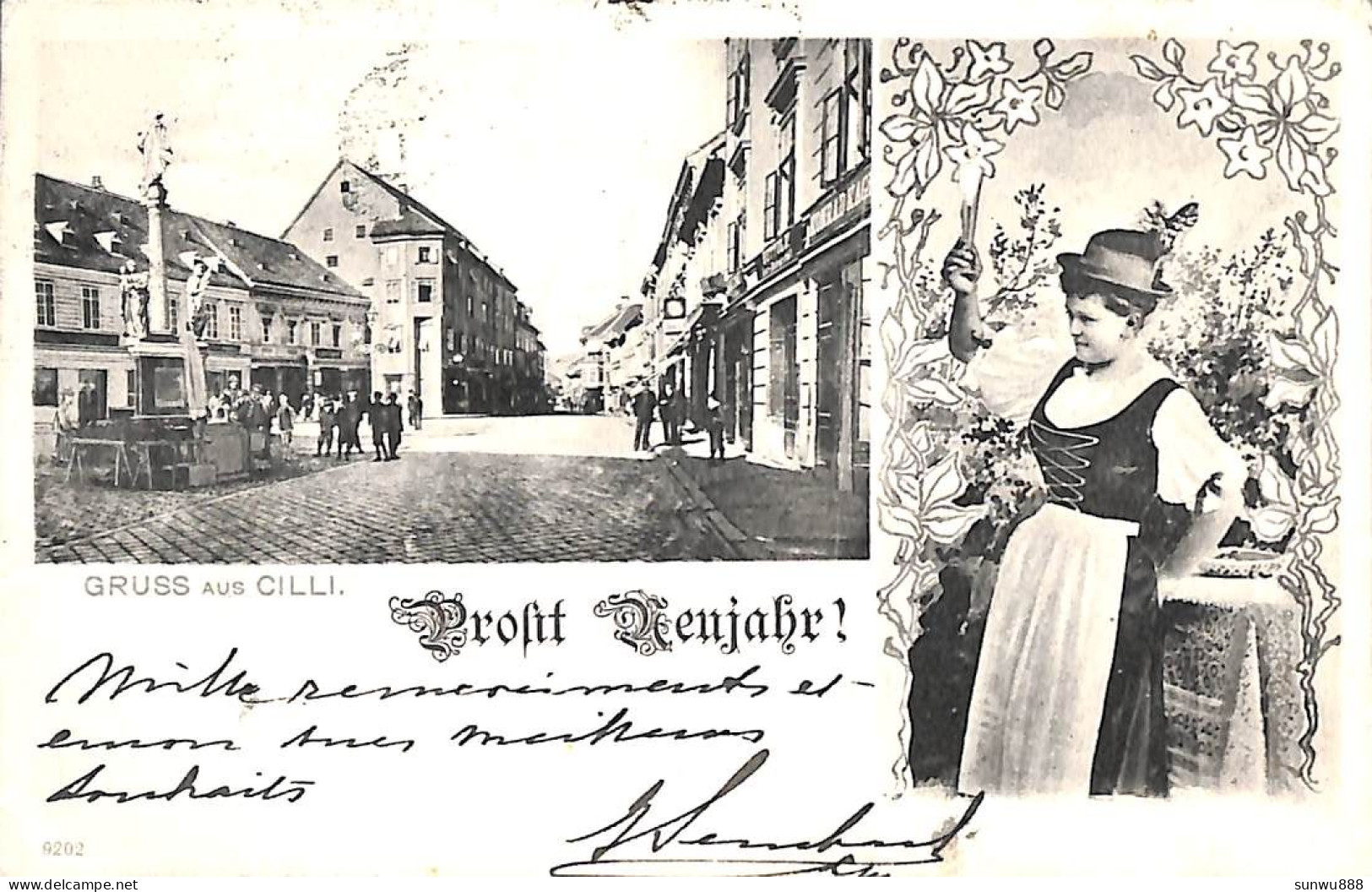 Slovenia - Gruss Aus Cilli (1903) - Slovénie