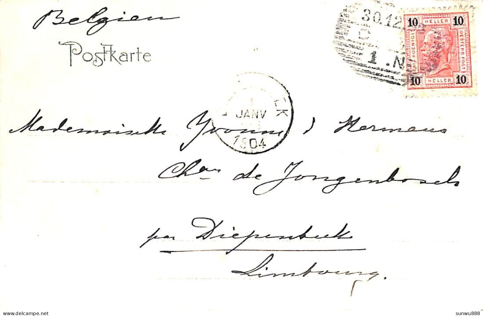 Slovenia - Gruss Aus Cilli (1903) - Slovénie