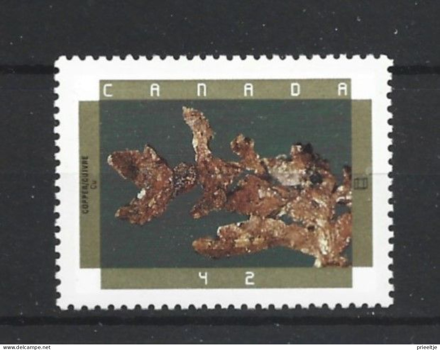Canada 1992 Minerals  Y.T. 1273 ** - Unused Stamps