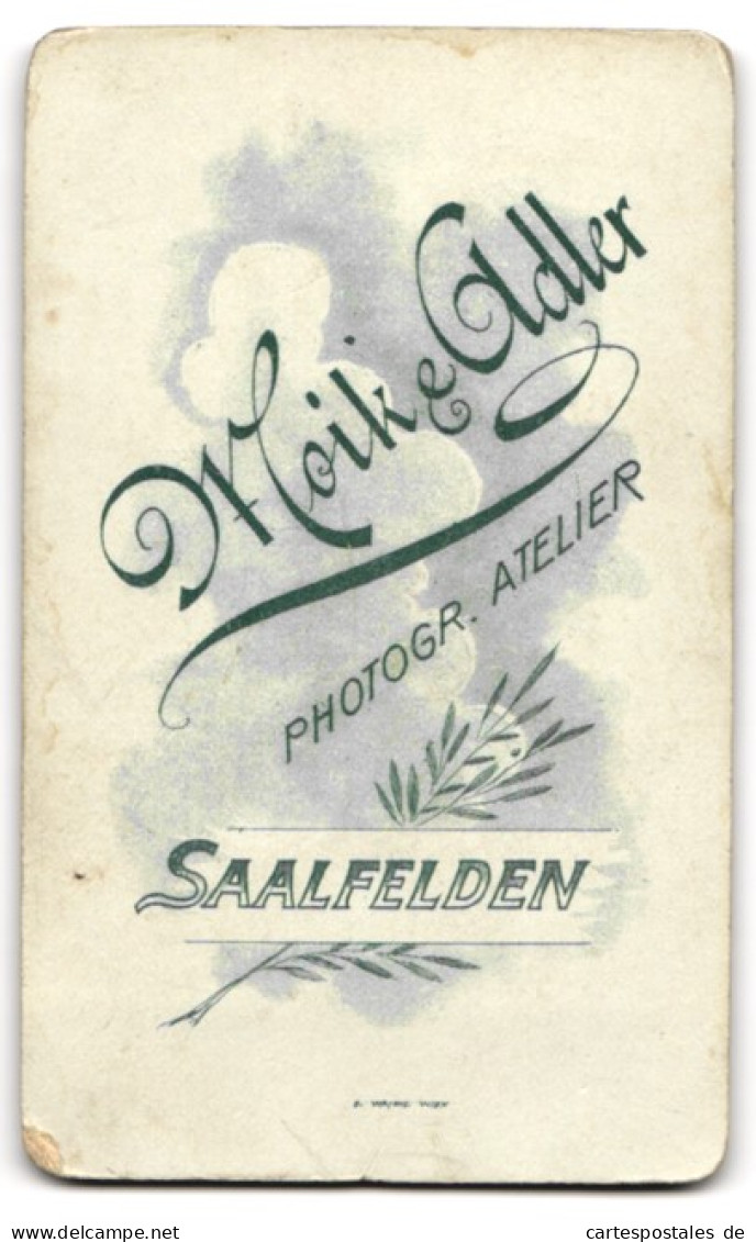 Fotografie Moik & Adler, Saalfelden, Bürgerlicher Herr Mit Schnauzbart  - Anonymous Persons