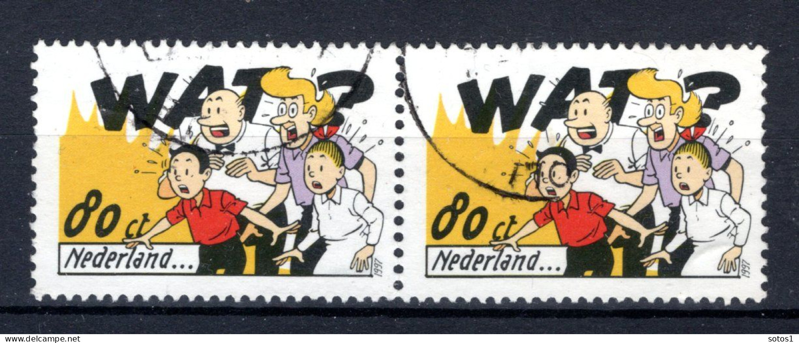 NEDERLAND 1714° Gestempeld 1997 - Strippostzegels - Oblitérés