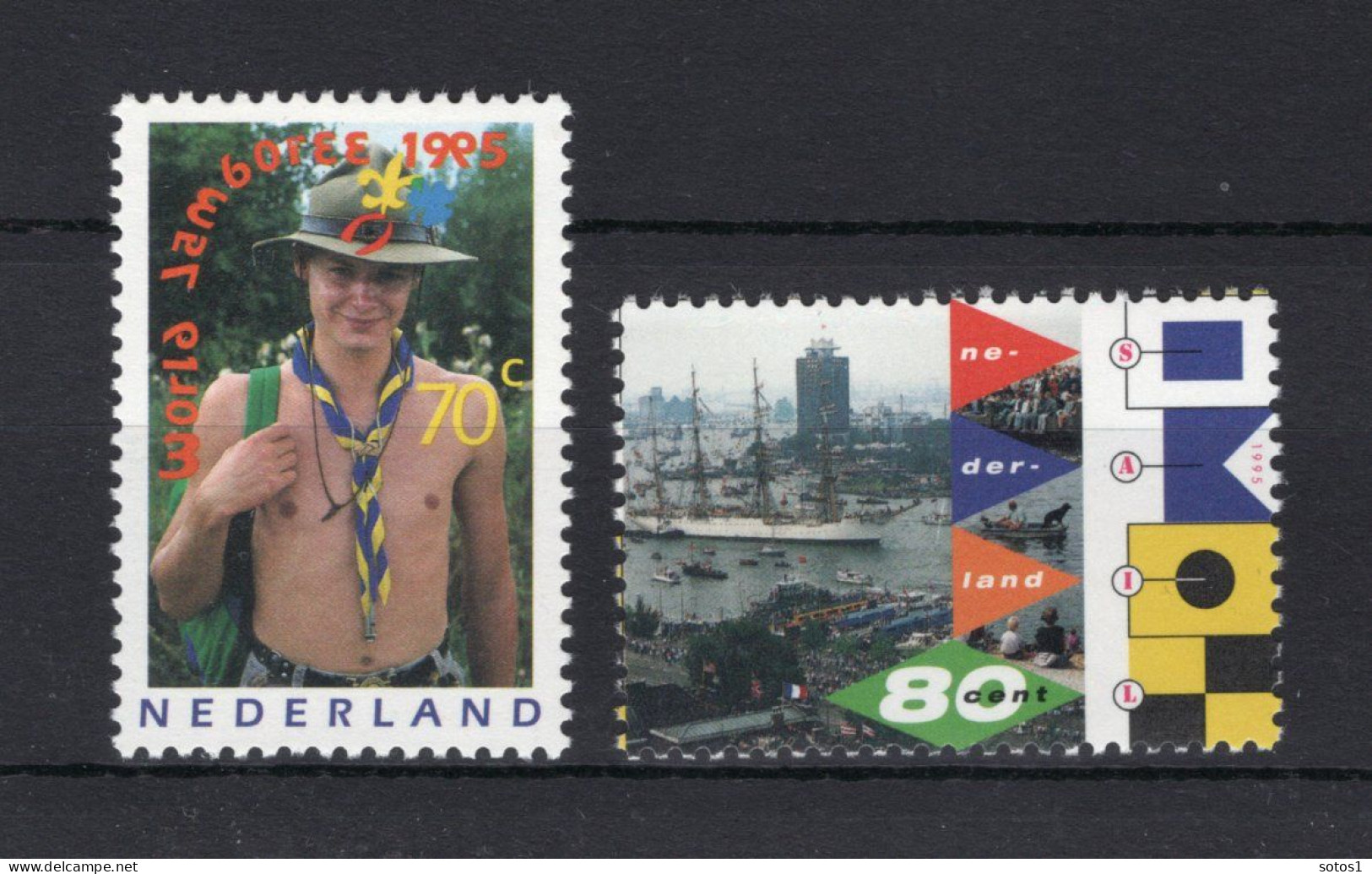 NEDERLAND 1647/1648 MNH 1995 - Wereldjamboree En Sail Amsterdam - Ungebraucht