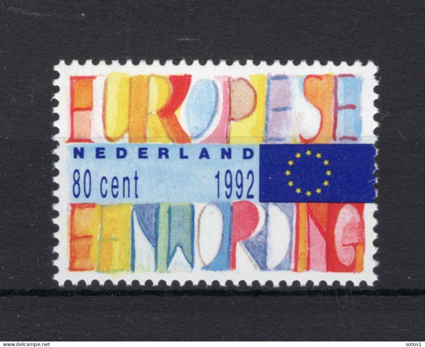 NEDERLAND 1536 MNH 1992 - Eenwording Europa - Unused Stamps