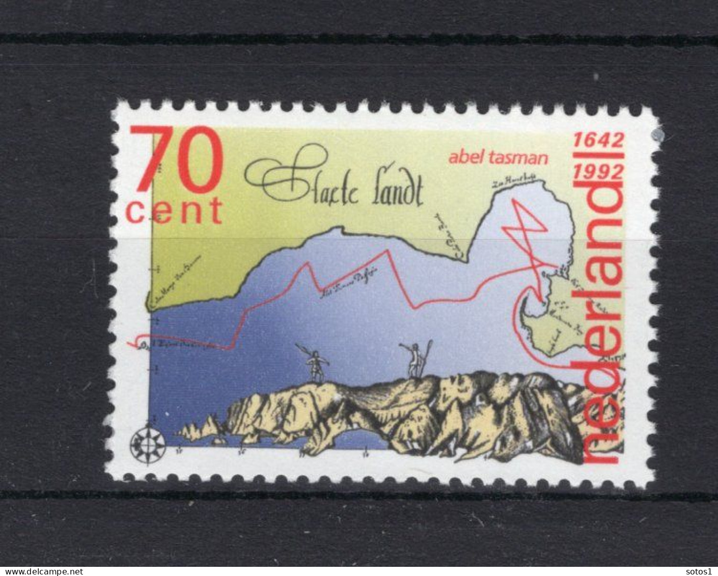 NEDERLAND 1520 MNH 1992 - Abel Tasman - Unused Stamps