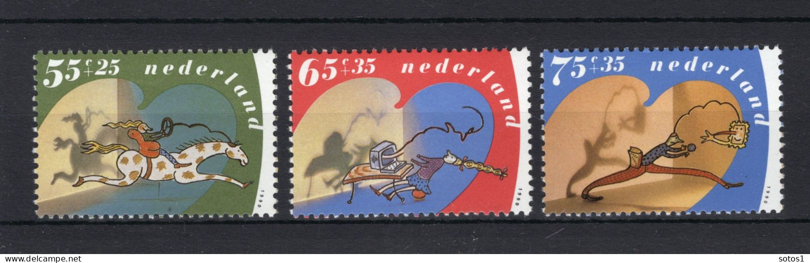 NEDERLAND 1457/1459 MNH 1990 - Kinderzegels - Unused Stamps