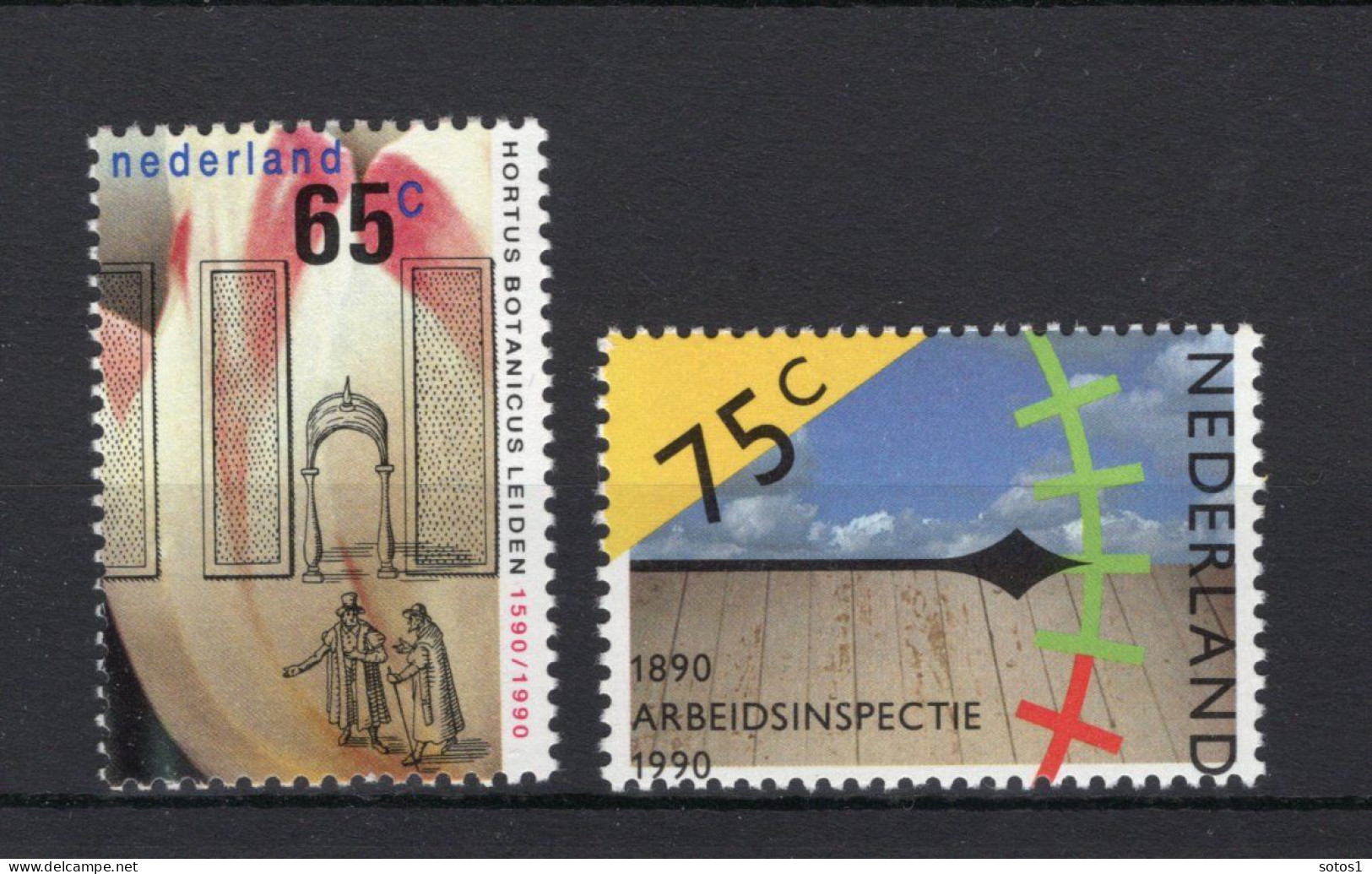 NEDERLAND 1440/1441 MNH 1990 - Gecombineerde Uitgifte - Unused Stamps