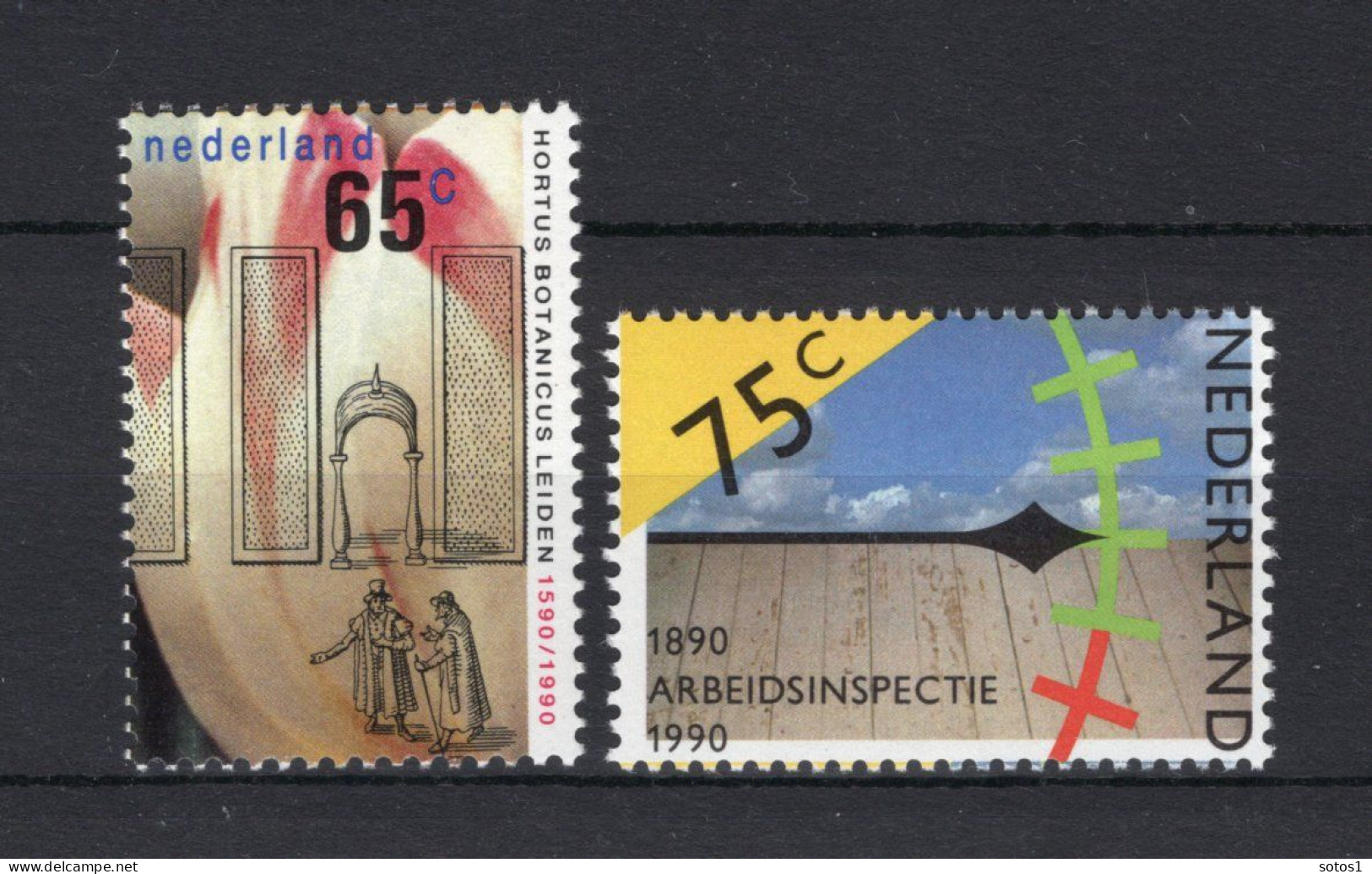 NEDERLAND 1440/1441 MNH 1990 - Gecombineerde Uitgifte -1 - Unused Stamps