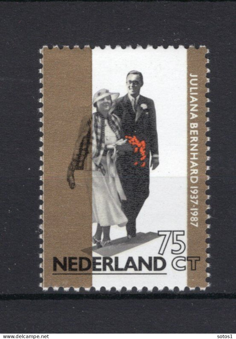 NEDERLAND 1367 MNH 1987 - Jubileumzegels, 50 Jaar Huwelijk - Nuovi