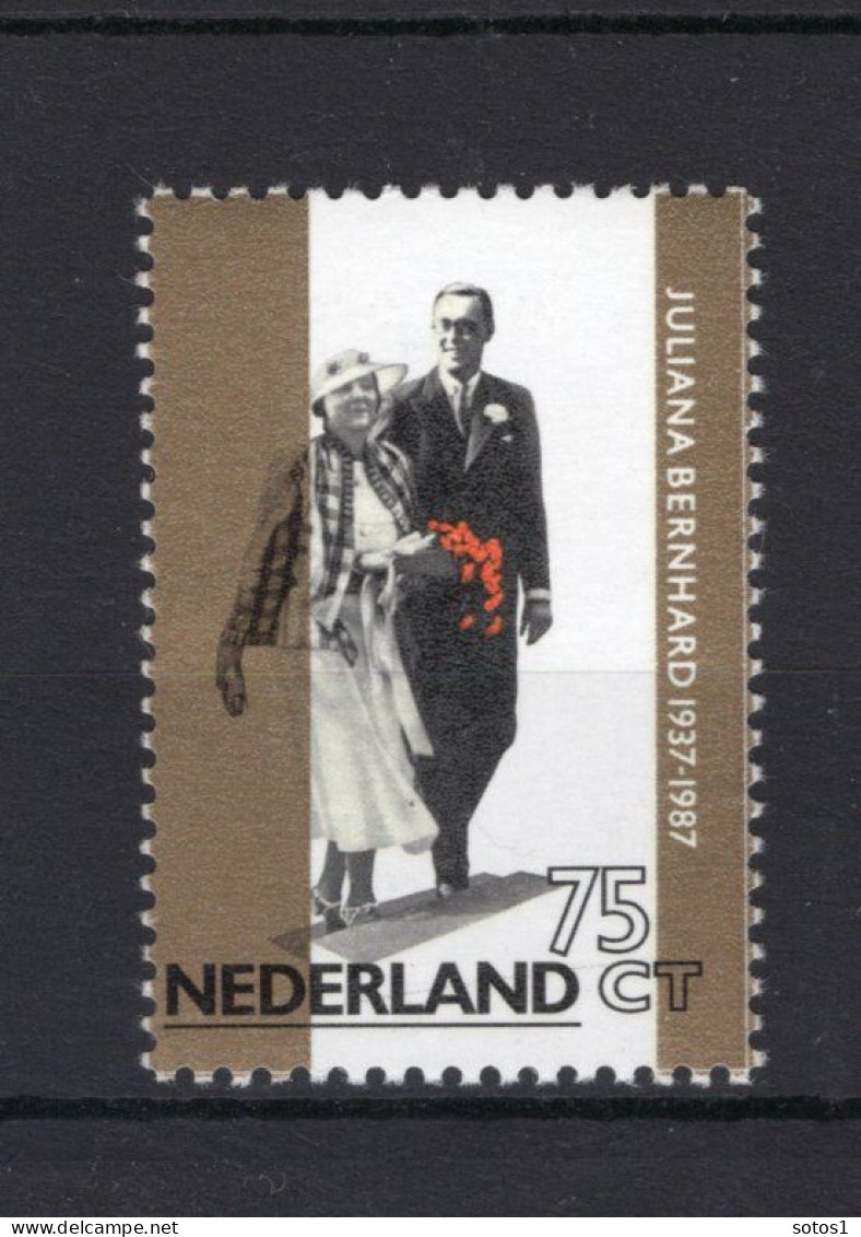 NEDERLAND 1367 MNH 1987 - Jubileumzegels, 50 Jaar Huwelijk -1 - Nuovi