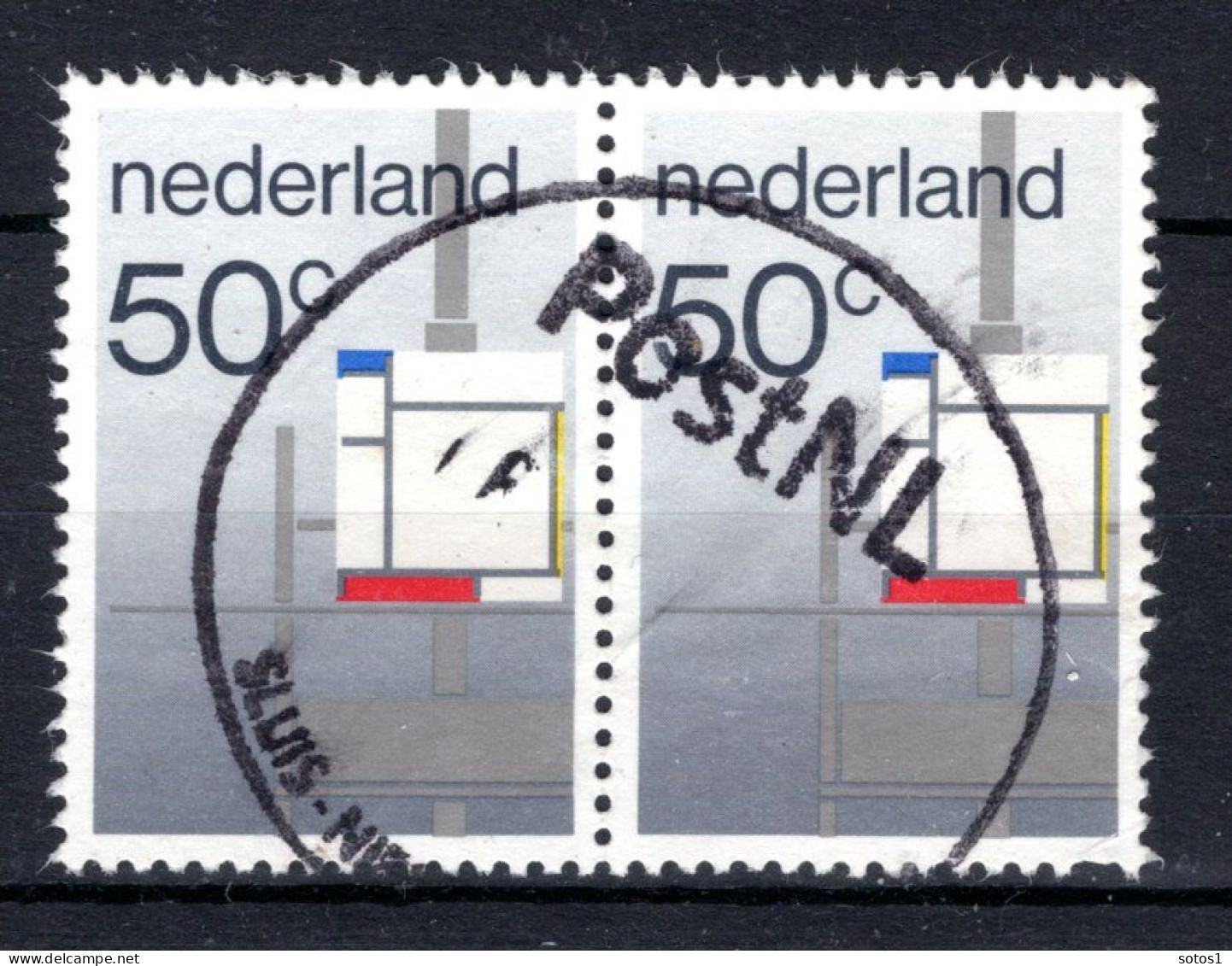 NEDERLAND 1287° Gestempeld 1983 - Beweging De Stijl -2 - Used Stamps