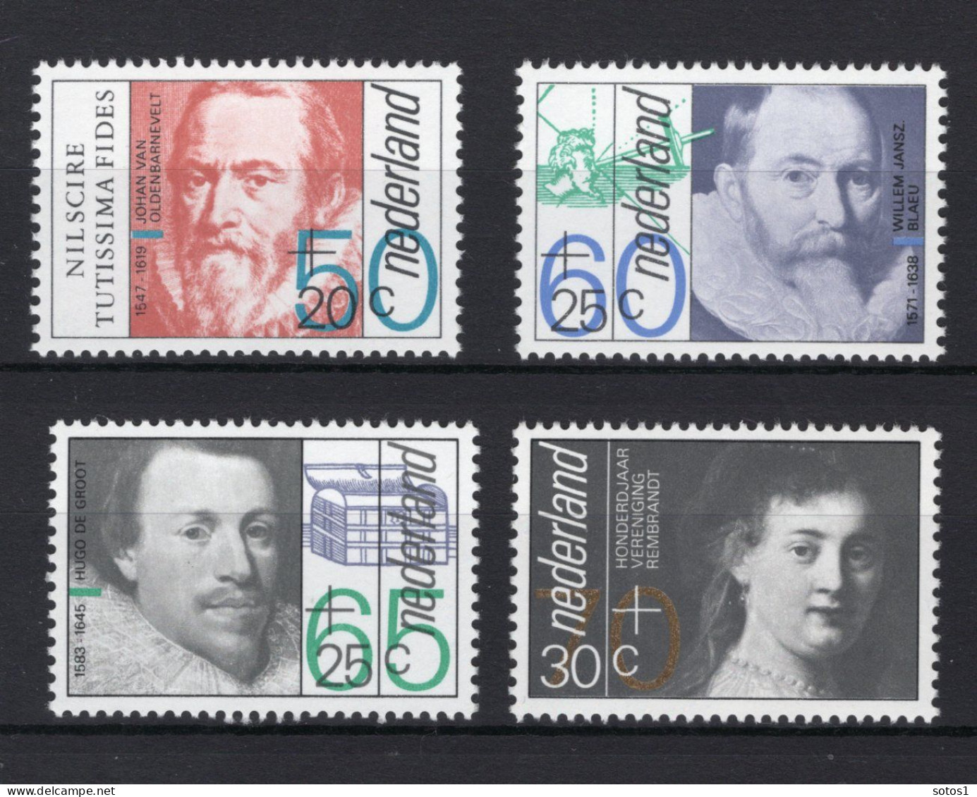 NEDERLAND 1281/1284 MNH 1983 - Zomerzegels -1 - Neufs