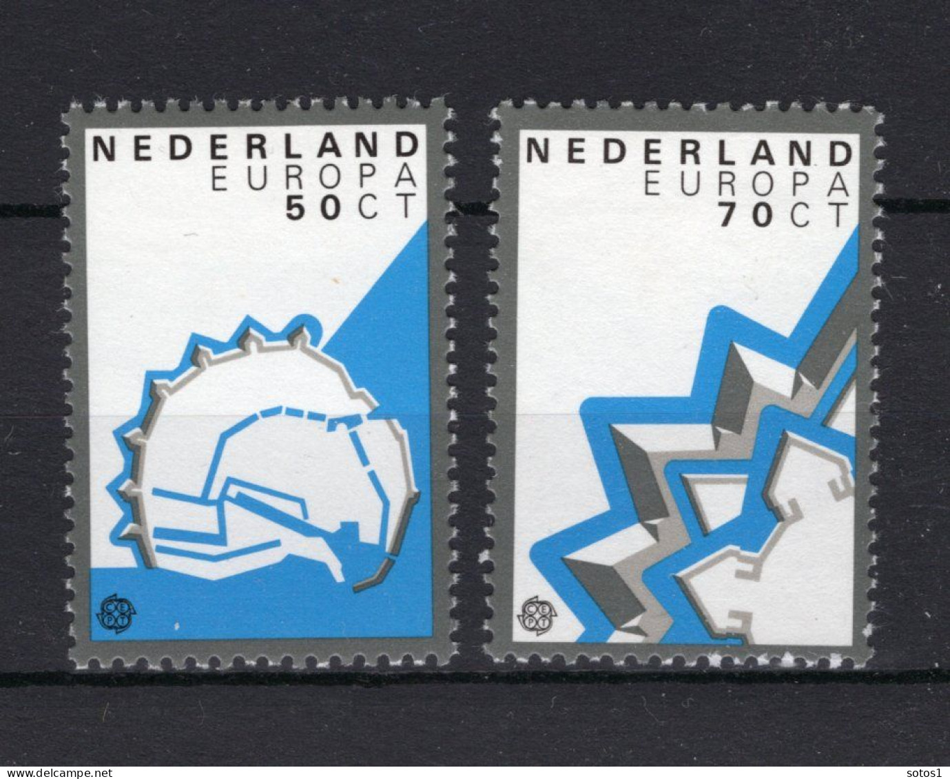 NEDERLAND 1271/1272 MNH 1982 - Europa-CEPT, Historische Vestingen -1 - Unused Stamps