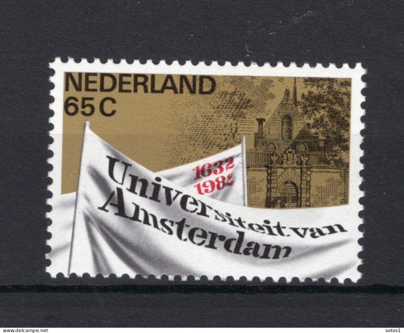 NEDERLAND 1260 MNH 1982 - 350 Jaar Universiteit Amsterdam -2 - Neufs