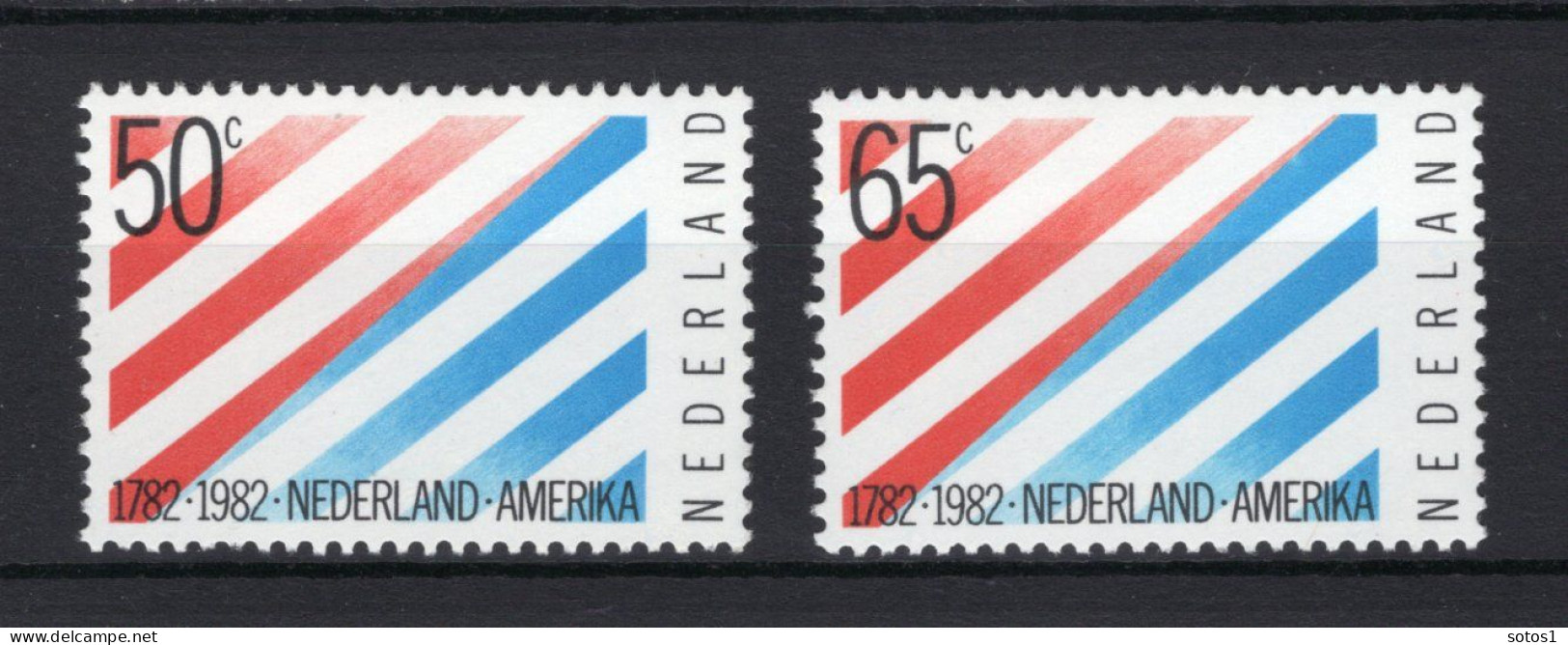 NEDERLAND 1266/1267 MNH 1982 - 200 Jaar Betrekkingen Nederland-U.S.A. - Neufs