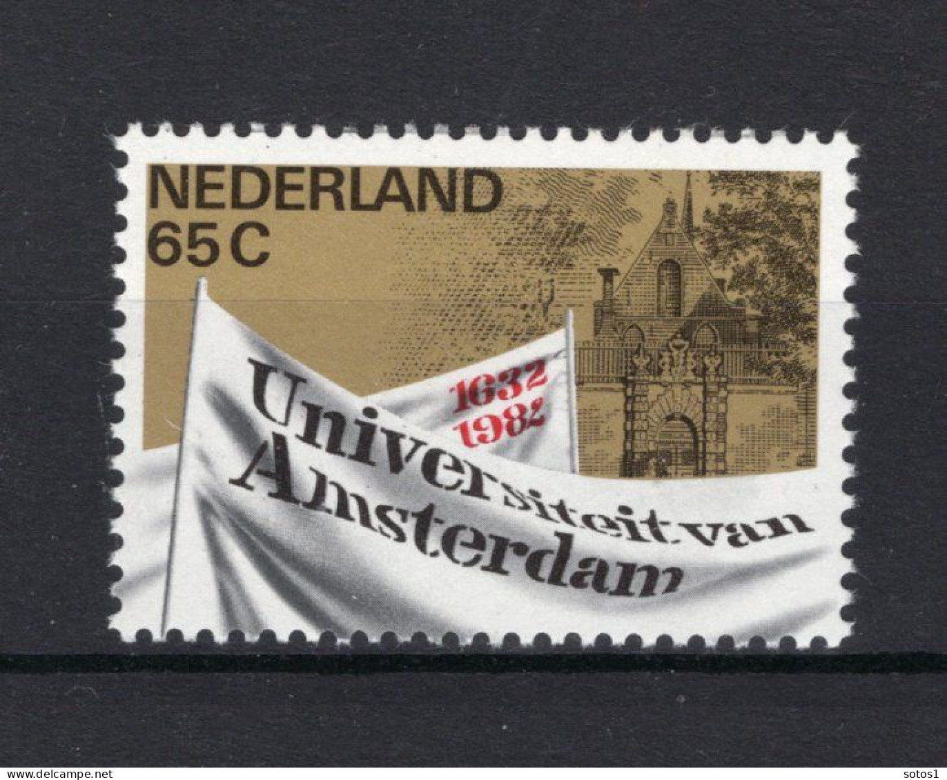 NEDERLAND 1260 MNH 1982 - 350 Jaar Universiteit Amsterdam -3 - Ungebraucht