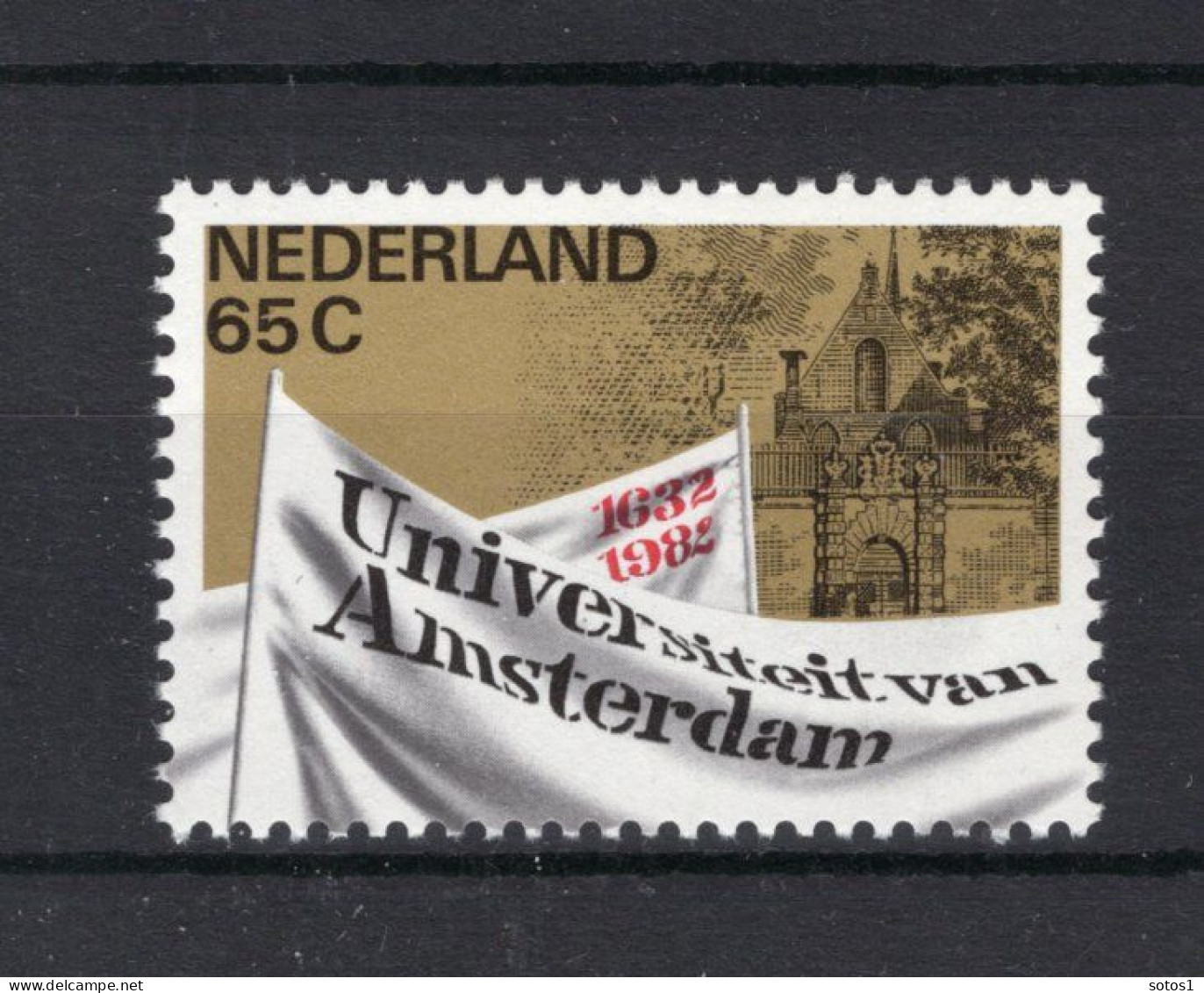 NEDERLAND 1260 MNH 1982 - 350 Jaar Universiteit Amsterdam -1 - Neufs