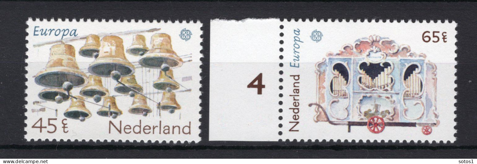 NEDERLAND 1225/1226 MNH 1981 - Europa-CEPT, Folklore -2 - Neufs