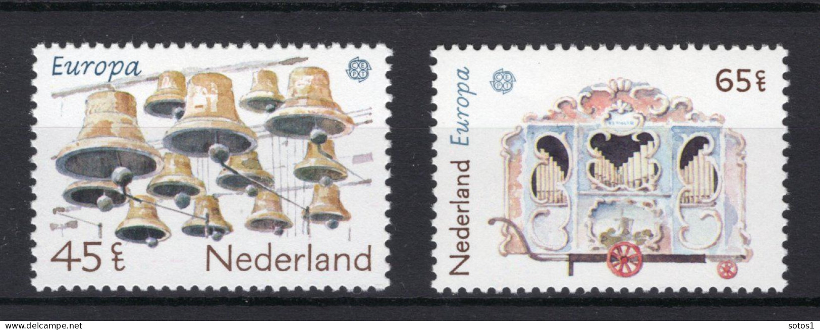 NEDERLAND 1225/1226 MNH 1981 - Europa-CEPT, Folklore -1 - Ongebruikt