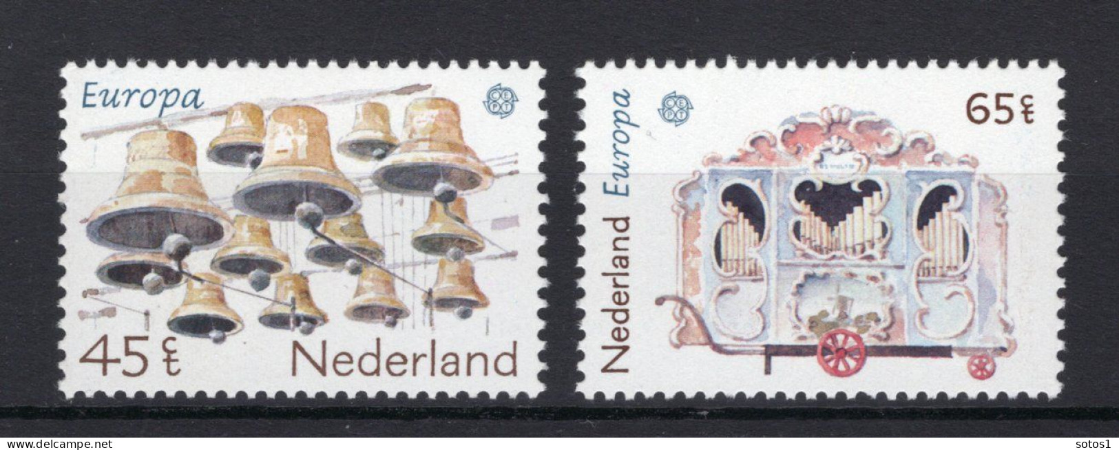 NEDERLAND 1225/1226 MNH 1981 - Europa-CEPT, Folklore - Unused Stamps