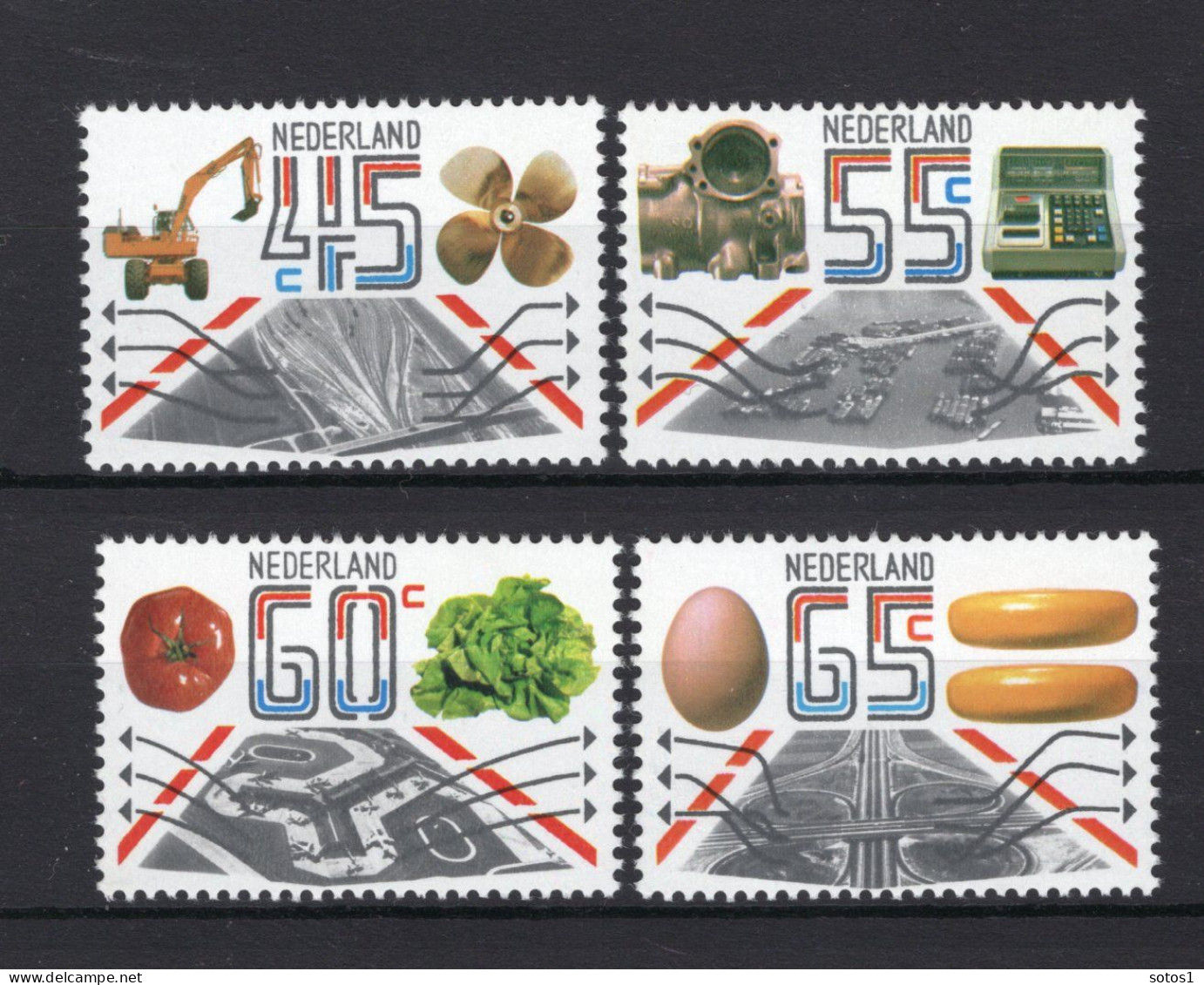 NEDERLAND 1228/1231 MNH 1981 - Export -1 - Neufs