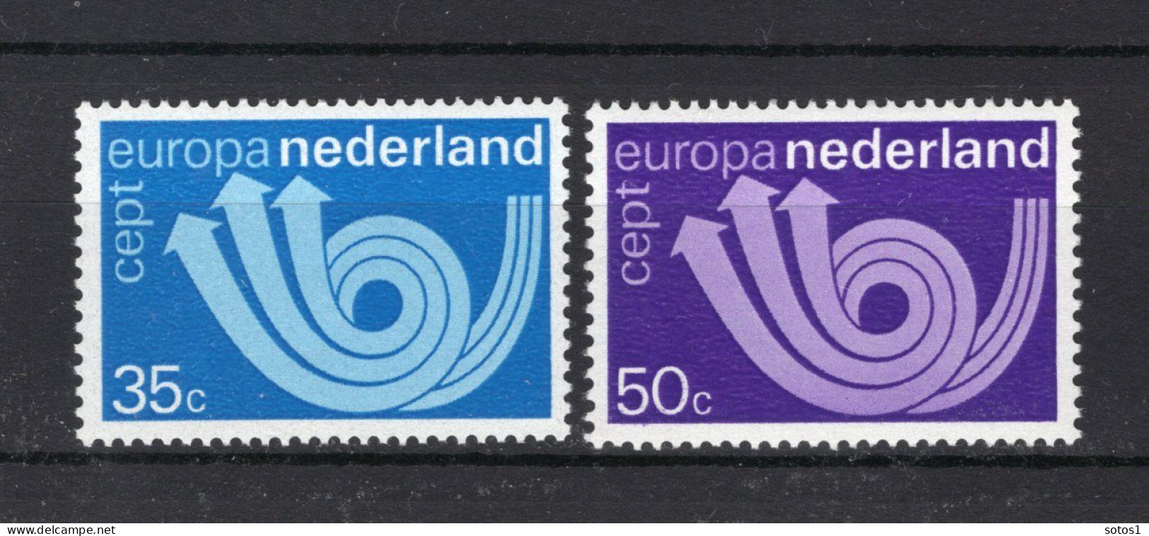 NEDERLAND 1030/1031 MNH 1973 - Europa-CEPT - Unused Stamps
