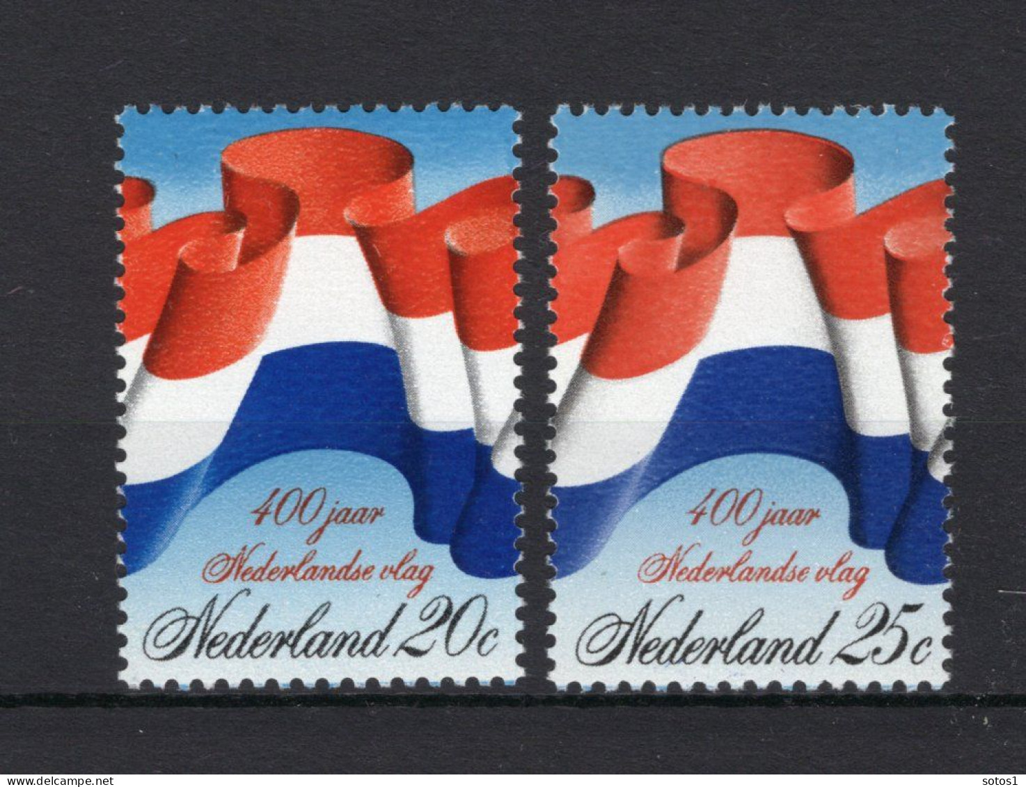 NEDERLAND 1010/1011 MNH 1972 - 400 Jaar Nederlandse Vlag -1 - Unused Stamps