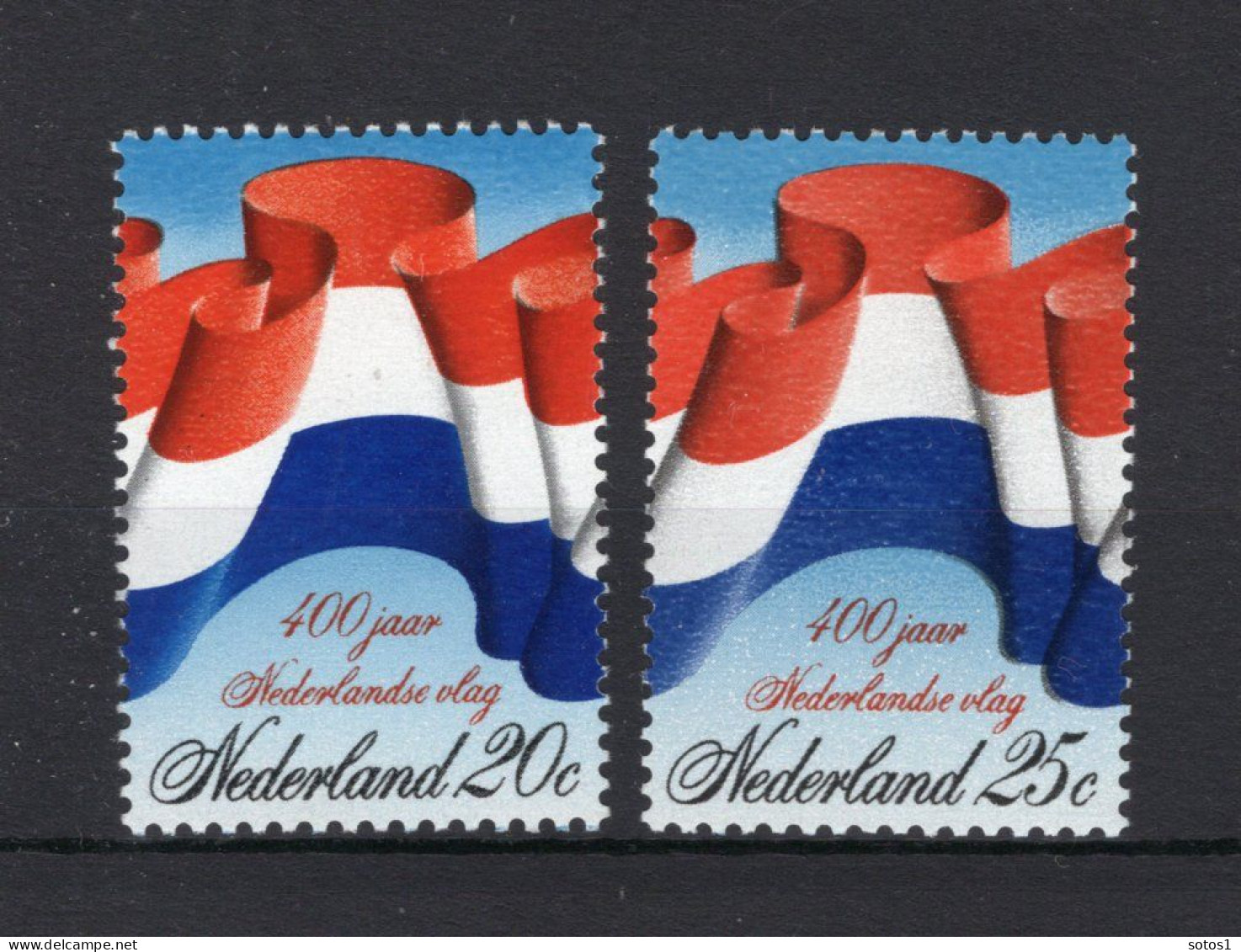 NEDERLAND 1010/1011 MNH 1972 - 400 Jaar Nederlandse Vlag - Neufs