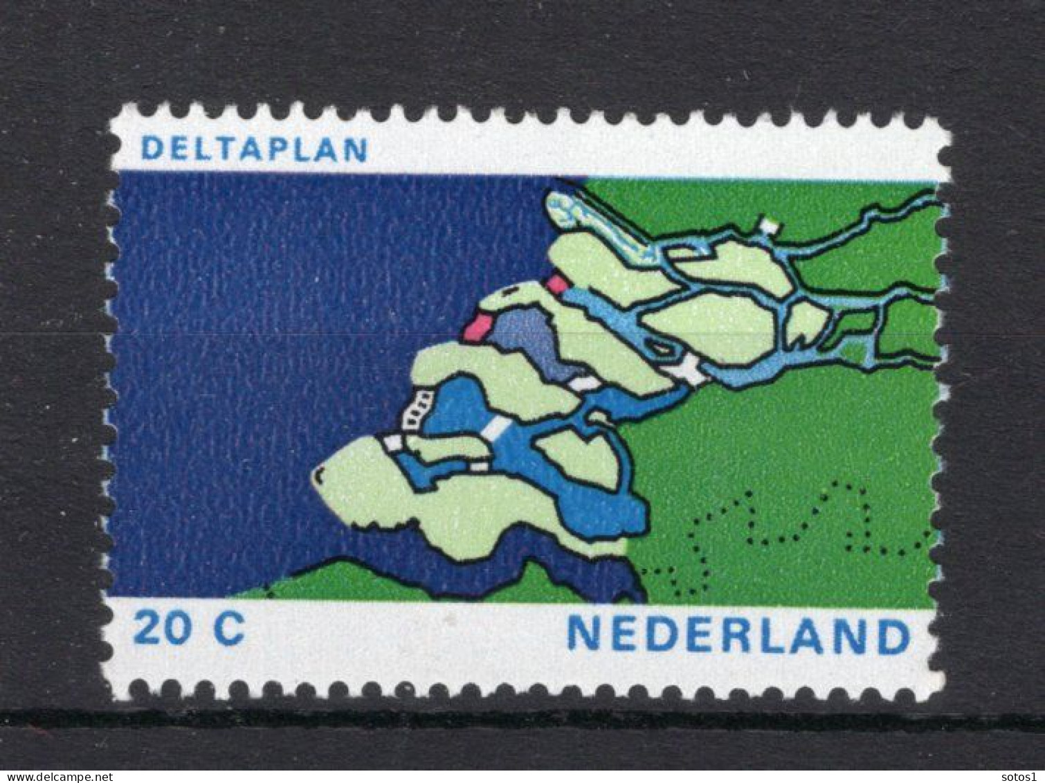 NEDERLAND 1002 MNH 1972 - Deltawerken - Unused Stamps