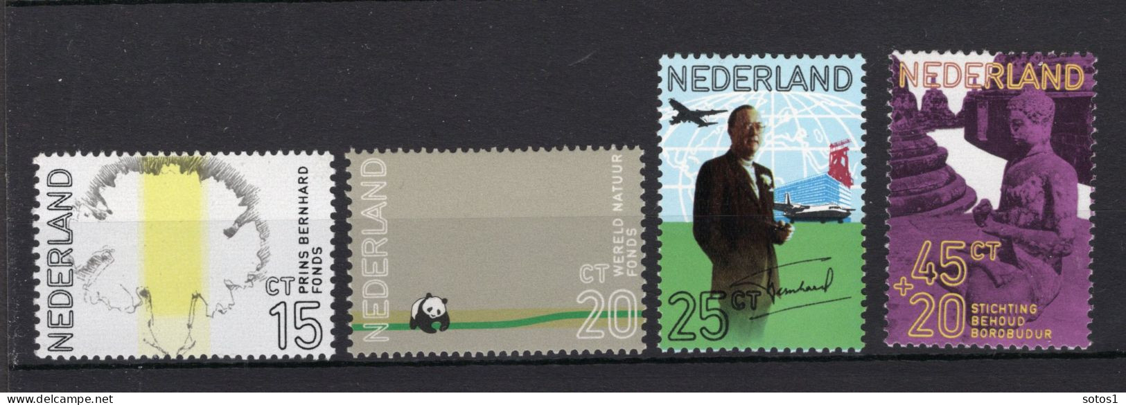 NEDERLAND 992/995 MNH 1971 - 60e Verjaardag Prins Bernard - Neufs