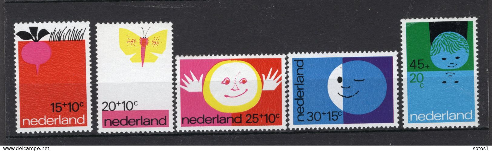 NEDERLAND 996/1000 MNH 1971 - Kinderzegels - Neufs