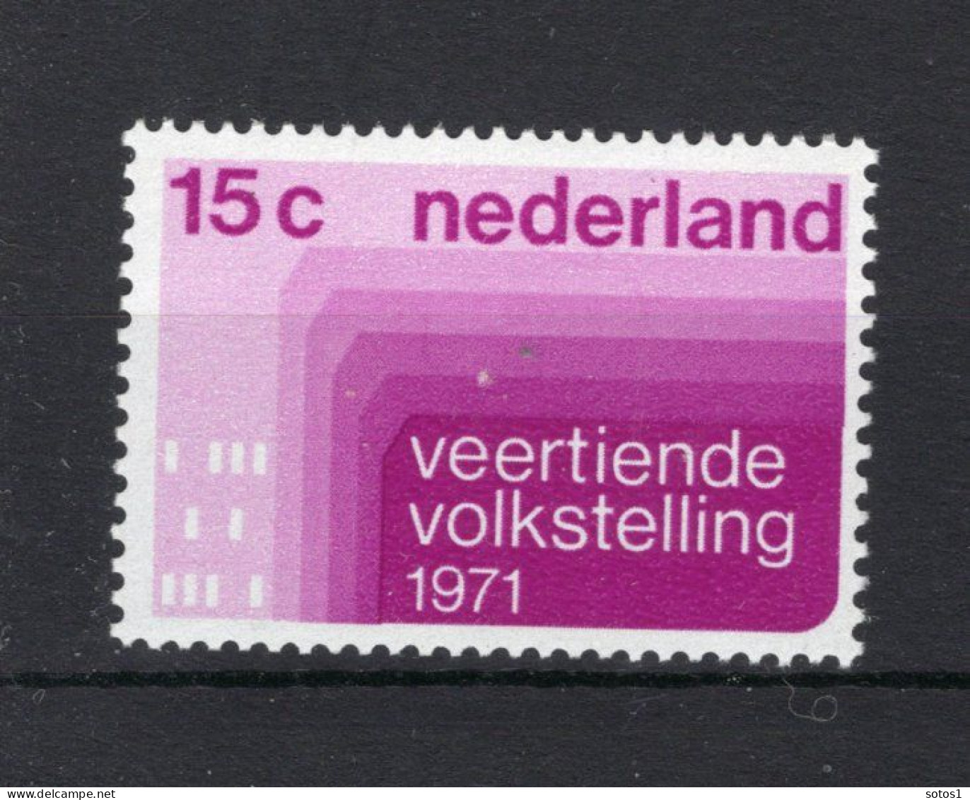 NEDERLAND 984 MNH 1971 - Veertiende Volkstelling - Unused Stamps