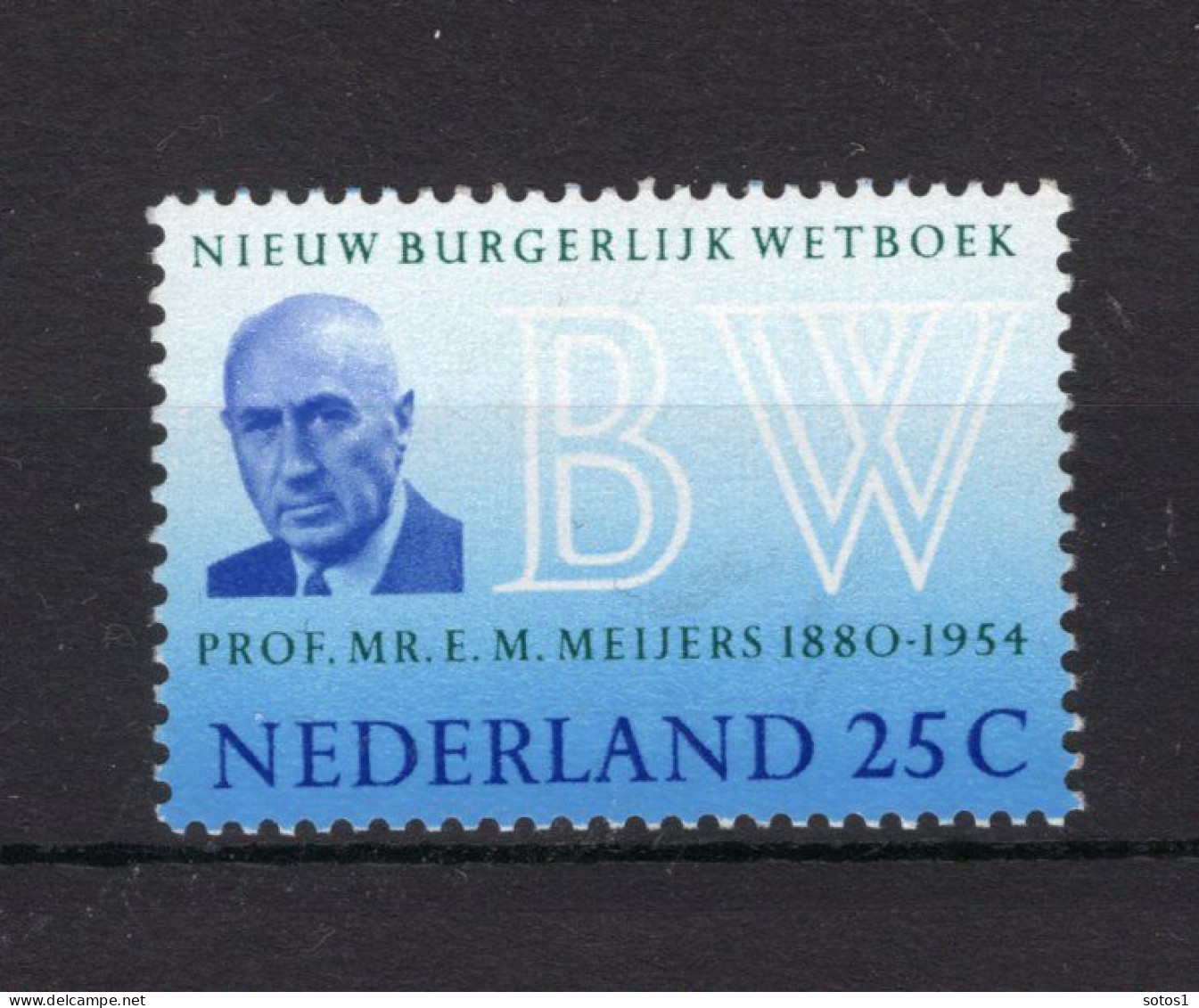 NEDERLAND 963 MNH 1970 - Nieuw Burgerlijk Wetboek -1 - Neufs