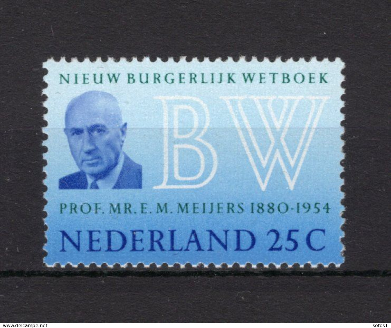 NEDERLAND 963 MNH 1970 - Nieuw Burgerlijk Wetboek - Ongebruikt