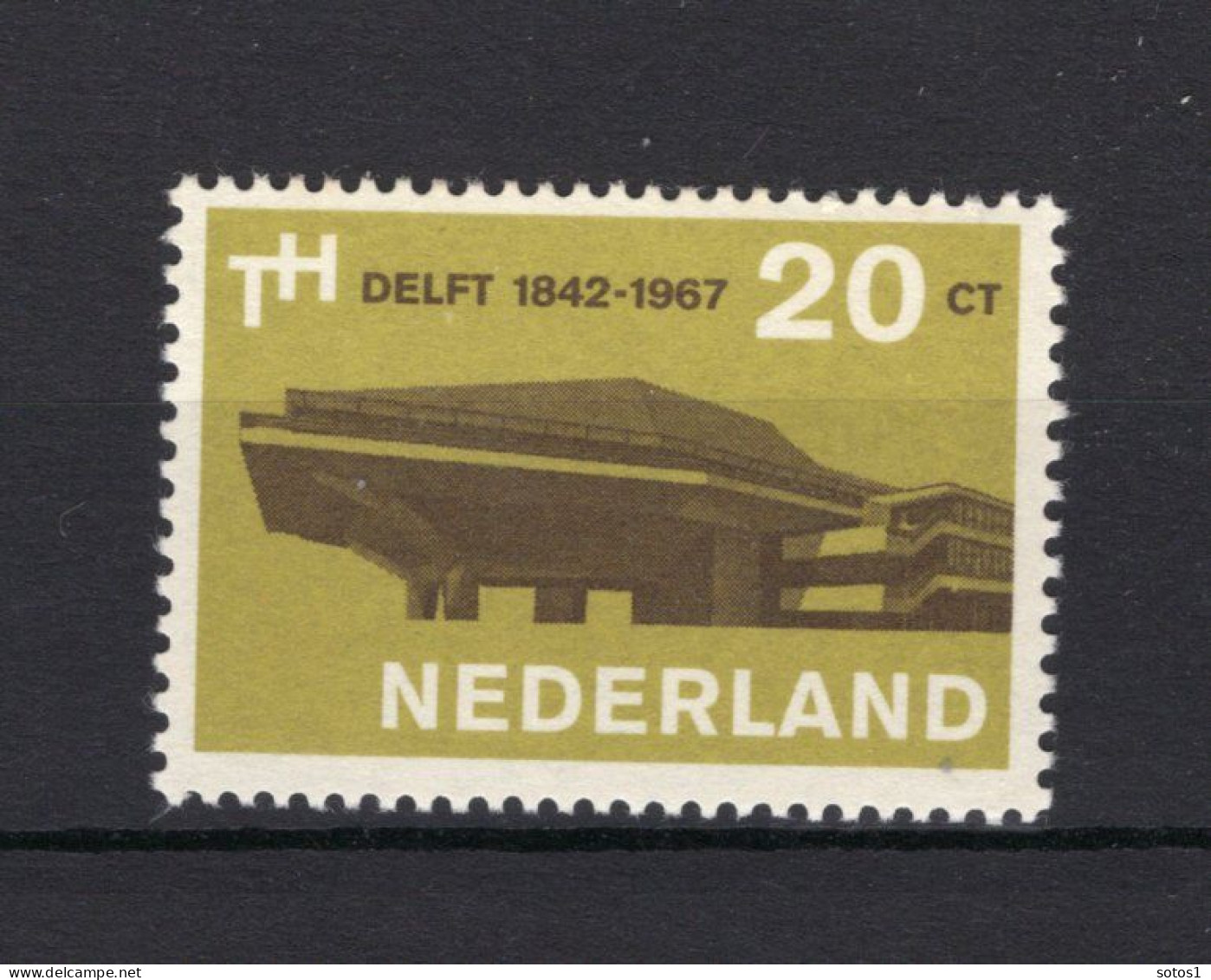 NEDERLAND 876 MNH 1967 - 125 Jaar Technische Hogeschool Delft -1 - Nuevos