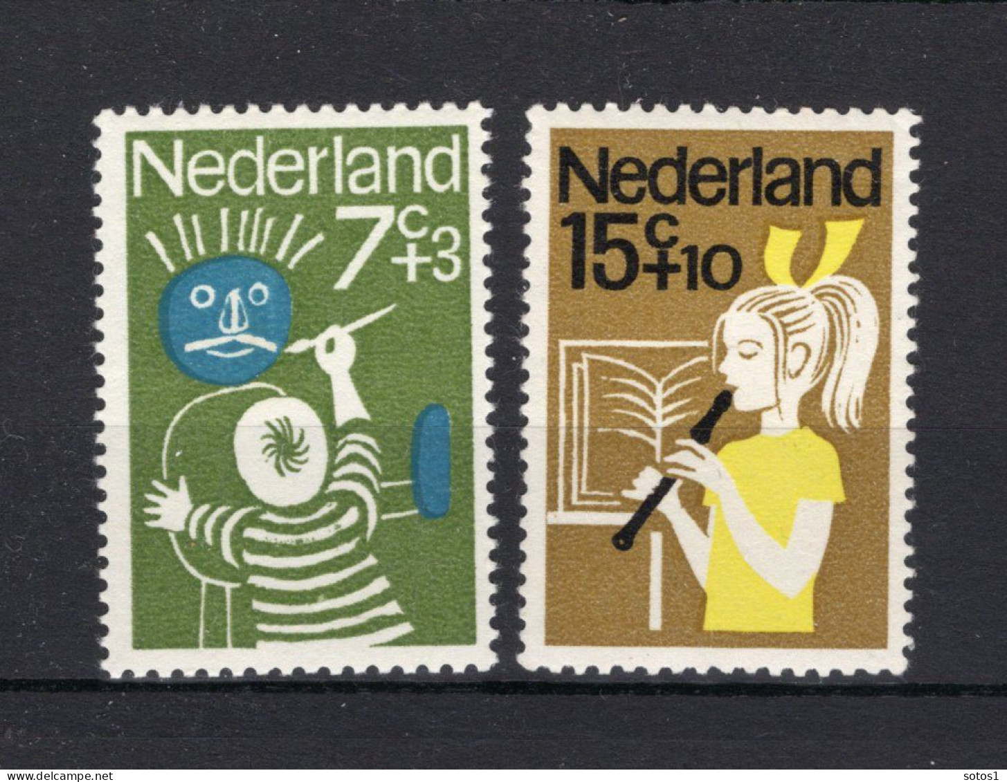 NEDERLAND 830-832 MNH 1964 - Kinderzegels, Vrije Tijd - Neufs