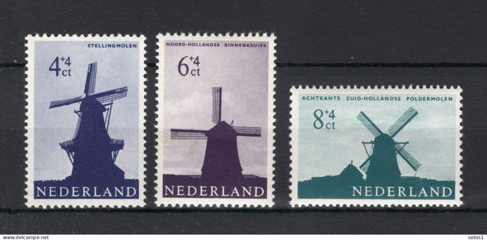 NEDERLAND 786/788 MNH 1963 - Zomerzegels, Molens - Unused Stamps