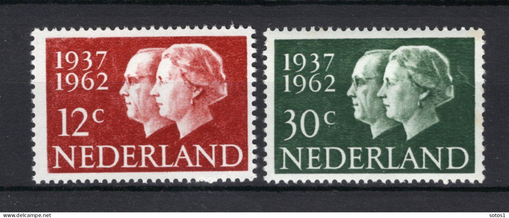 NEDERLAND 764/765 MNH 1962 - Zilveren Huwelijk Juliana En Bernard - Neufs