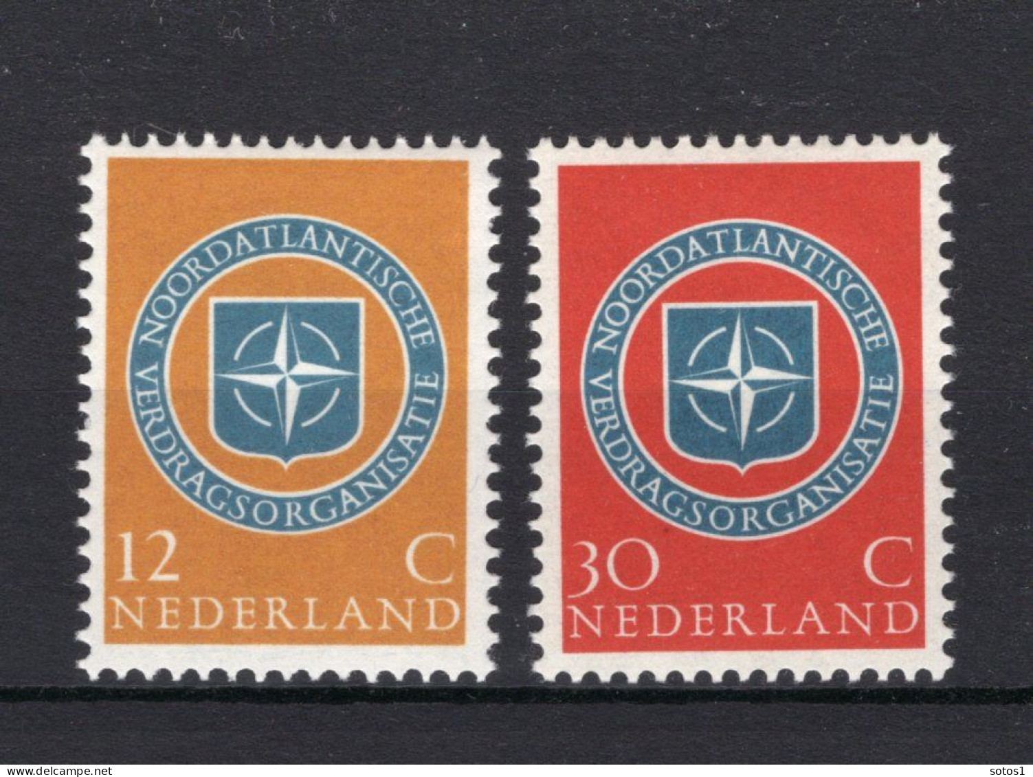 NEDERLAND 720/721 MH 1959 - NAVO - Unused Stamps